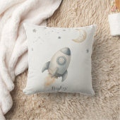 Almohadón decorativo de acuarela para la habitació クッション (ブランケット)