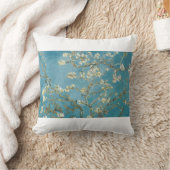 Almond Blossom by Vincent vanゴッホ クッション (ブランケット)