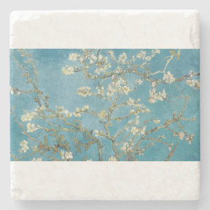 Almond Blossom by Vincent vanゴッホ ストーンコースター