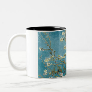 Almond Blossom by Vincent vanゴッホ ツートーンマグカップ