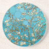 Almond Blossom、Dots by After Vincent vanゴッホ コースター (正面)