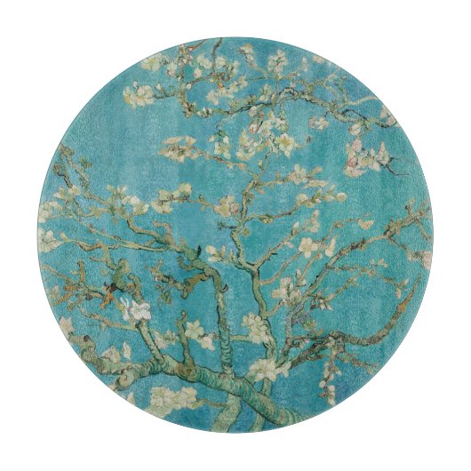 Almond Blossom, Oil Painting, Vincent Van Gogh カッティングボード (正面)