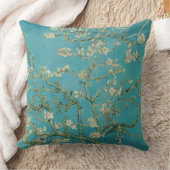 Almond Blossom, Oil Painting, Vincent Van Gogh クッション (ブランケット)