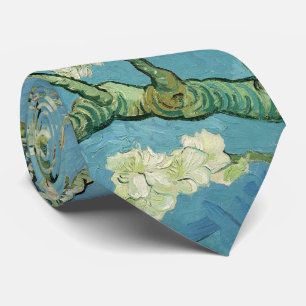 Almond Blossoms by van Gogh ネクタイ