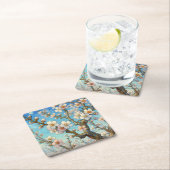 Almond Blossoms (Vincent van Gogh) スクエアペーパーコースター (インサイチュ)