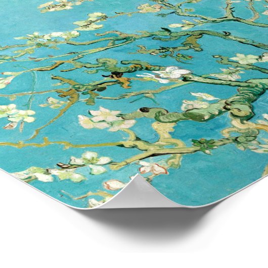 Almond Blossoms | Vincent Van Gogh ポスター (角)