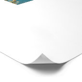 ALMOND FLOWER TREE PAINTING  ポスター (角)