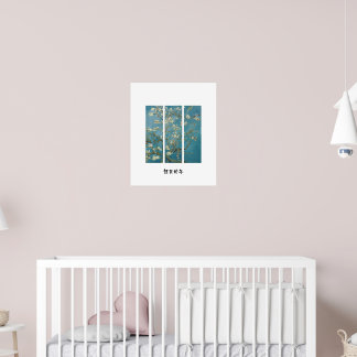 ALMOND FLOWER TREE PAINTING  ポスター