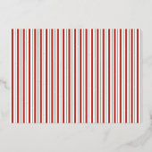 Almond Holly Elegant Joy Rose Gold Photo 箔シーズンカード (裏面)