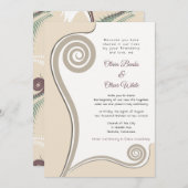 Almond Koru – 新しい始まり – 招待状 (正面/裏面)