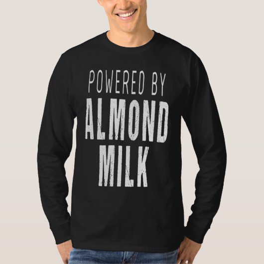 Almond Milk   Powered By Almond Milk Tシャツ (正面)