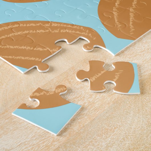 Almond Pattern ジグソーパズル (側面)