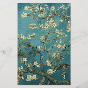 Almond Treeの開花、ビンセント・ヴァン・ゴッホ。 チラシ