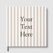 Almond & White Stripes  ゲストブック (正面)