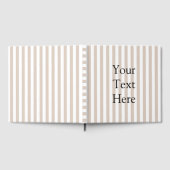 Almond & White Stripes  ゲストブック (全面)