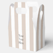 Almond & White Stripes  フェイバーボックス (オープン)