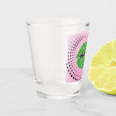 "Almost Married" グリーンに嫉妬 Hot Lips ショットグラス (左)