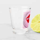 "Almost Married" Hot Lips Bachelorette Bash ショットグラス (左)