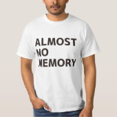 ALMOST NO MEMORY Tシャツ (正面)