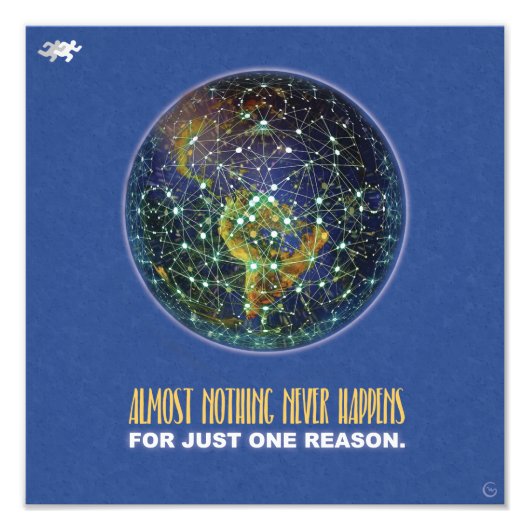 Almost nothing never happens for just one reason フォトプリント            (正面)