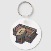 Almsボックスキーチェーン用 キーホルダー (正面)