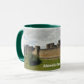 Alnwickの城のマグ マグカップ (正面左)