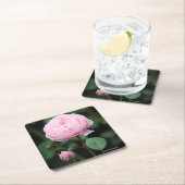 Alnwickの城は上がりました スクエアペーパーコースター (インサイチュ)