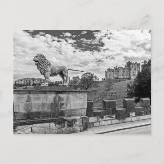 Alnwick Castle, Northumberland ポストカード (正面)