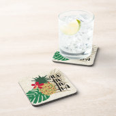 ALO-HO-HAハワイアン熱帯性パイナップル コースター (右側)