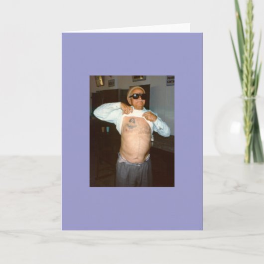 Alobaの入れ墨 カード (正面)