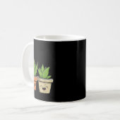 Aloe There Funny Succulent Plant Lover  コーヒーマグカップ (正面左)