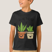 Aloe There Funny Succulent Plant Lover  Tシャツ (正面)