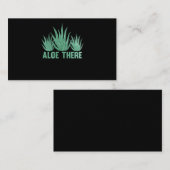 Aloe Vera Pun Plants Women Men Succulents 名刺 (正面/裏面)