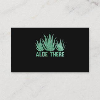 Aloe Vera Pun Plants Women Men Succulents 名刺