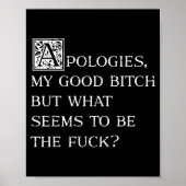 Alogies My Good But What Seems To Be The For  ポスター (正面)