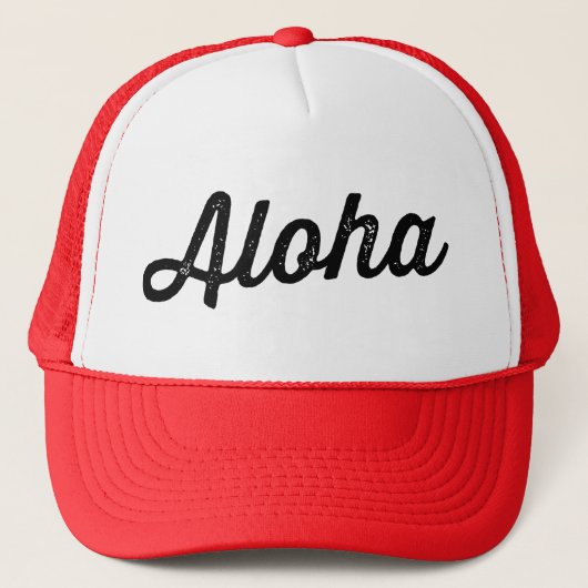 ALOHA キャップ (正面)