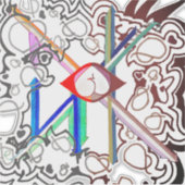 ALOHA 25 LGMステッ澄んカー シール (正面)