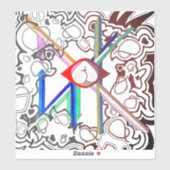 ALOHA 25 LGMステッ澄んカー シール (シート)