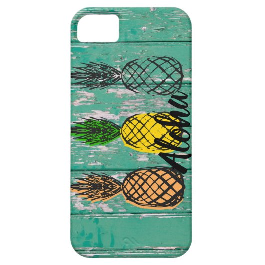 Aloha ananas Case-Mate iPhoneケース (裏面)