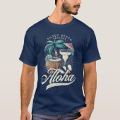 Aloha Beach Paradise – Tropical Summer Vibes Tシャツ (正面)