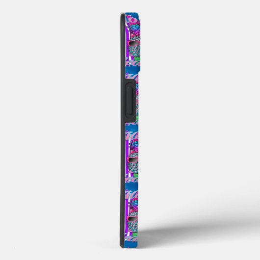 Aloha Beaches Summer Surfing Pineapple Case-Mate iPhoneケース (裏面 / 右)
