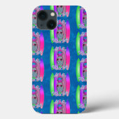 Aloha Beaches Summer Surfing Pineapple Case-Mate iPhoneケース (裏面)