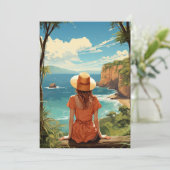 Aloha Breeze熱帯島からのご挨拶 シーズンカード (スタンド正面)