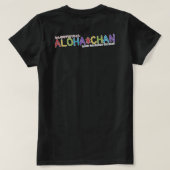 ALOHA*CHAN女子Tシャツ Tシャツ (デザイン裏面)