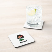 ALOHA*CHAN Hard plastic coaster コースター (右側)