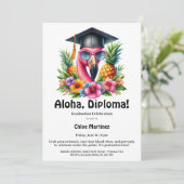 Aloha Diploma Tropical Graduation Pool Party  招待状 (スタンド正面)