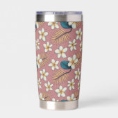 Aloha Floral  保温保冷タンブラー (背面)