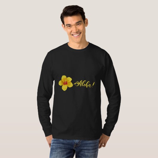 Aloha Floral Tシャツ (正面フル)