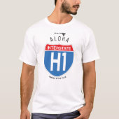 ALOHA-H1 Tシャツ (正面)