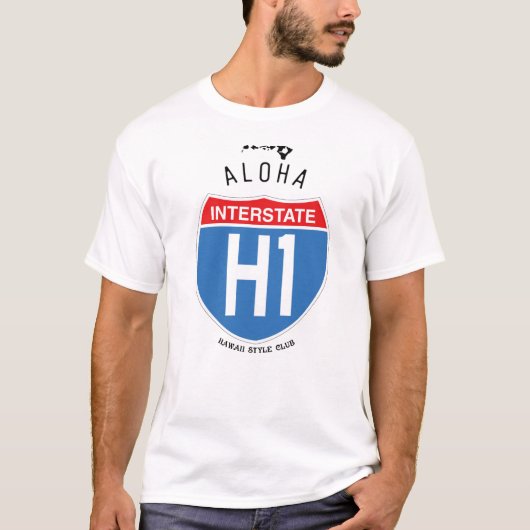 ALOHA-H1 Tシャツ (正面)